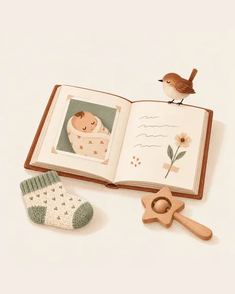 Pagewren: Baby Memory Book